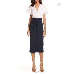 Ted Baker Ellame Two-Tone Sheath Dress